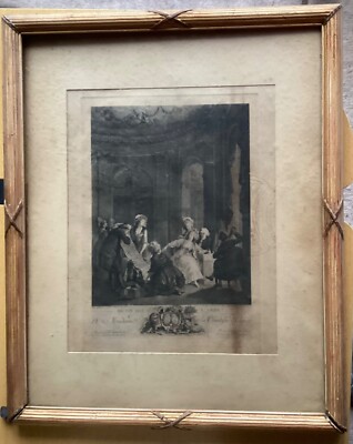 Qu'en dit l'Abbé? A Madame la comtesse d'Ogny (Tableau) N. LAVREINCE STICH