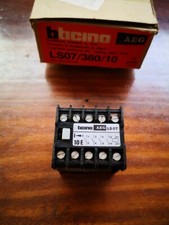 Bticino AEG Mini Contattore Teleruttore Tripolare 16A art. LS07/380/10. Nuovo