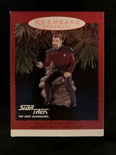 Star Trek TNG Commander William T. Wil Riker Hallmark Keepsake Ornament 1996