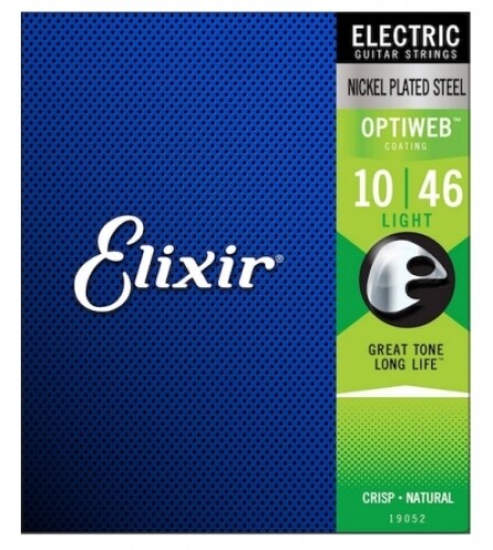 Muta Set corde per chitarra elettrica Elixir Optiweb 10 - 46 light 19052
