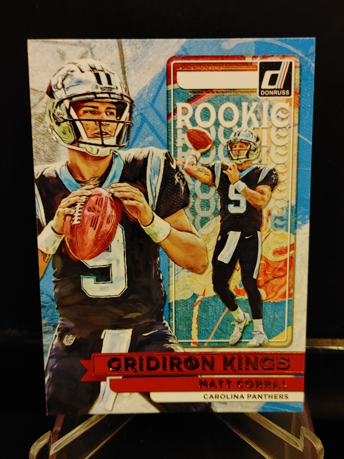 Matt Corral 2022 Panini Donruss Rookie Gridiron Kings #RGK-2 - Carolina Panthers