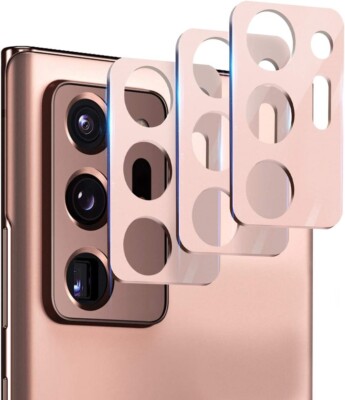 Samsung Galaxy Note 20 Ultra Tempered Glass Camera Lens Protector 3 Pack