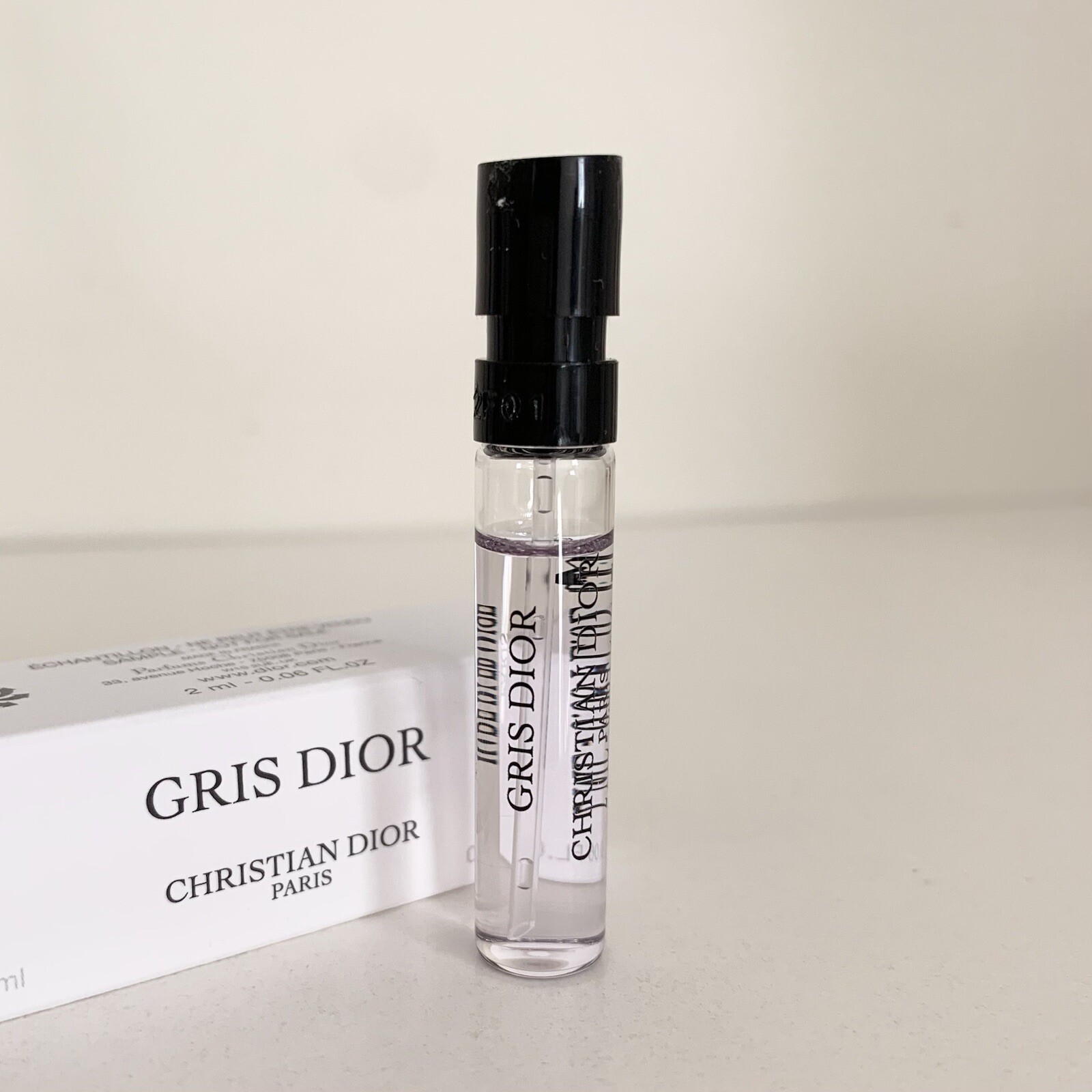 Dior Gris Eau De Parfum Mini 2ml Travel Spray Perfume-image