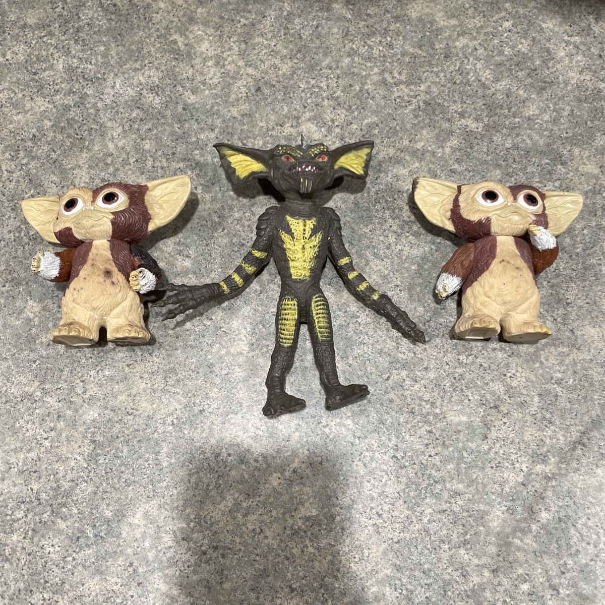 LJN Toys GREMLINS 2 Gizmo Mogwai Action Figures & 1 Bendy Stripe