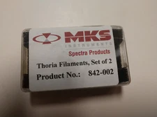 MKS Instruments Spectra Products RGA Thoria Filaments  SET of 2  prt no. 842-002