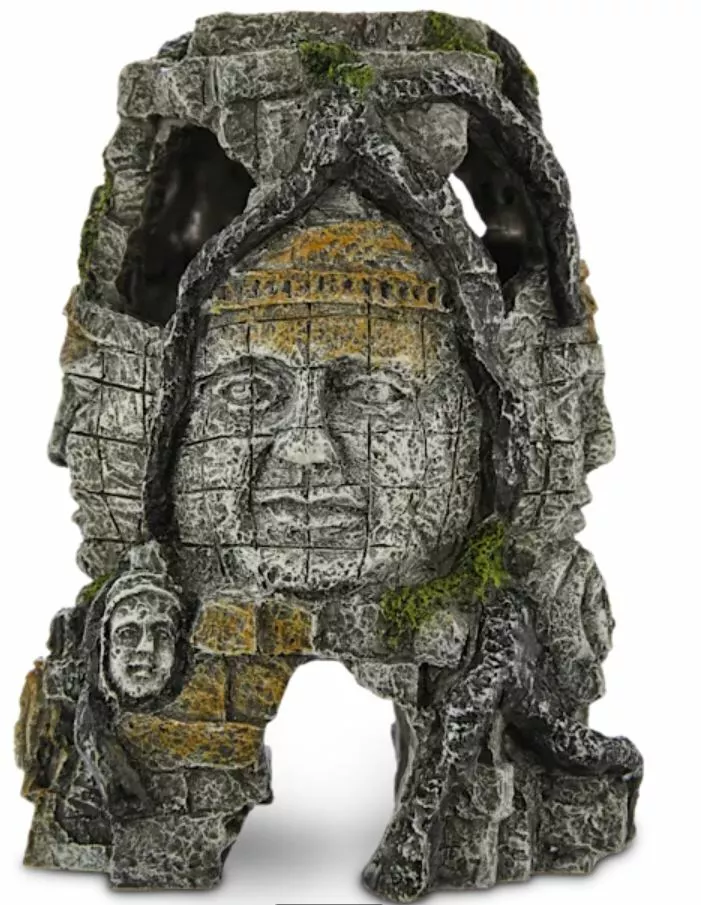 Mayan fish tank decorations top