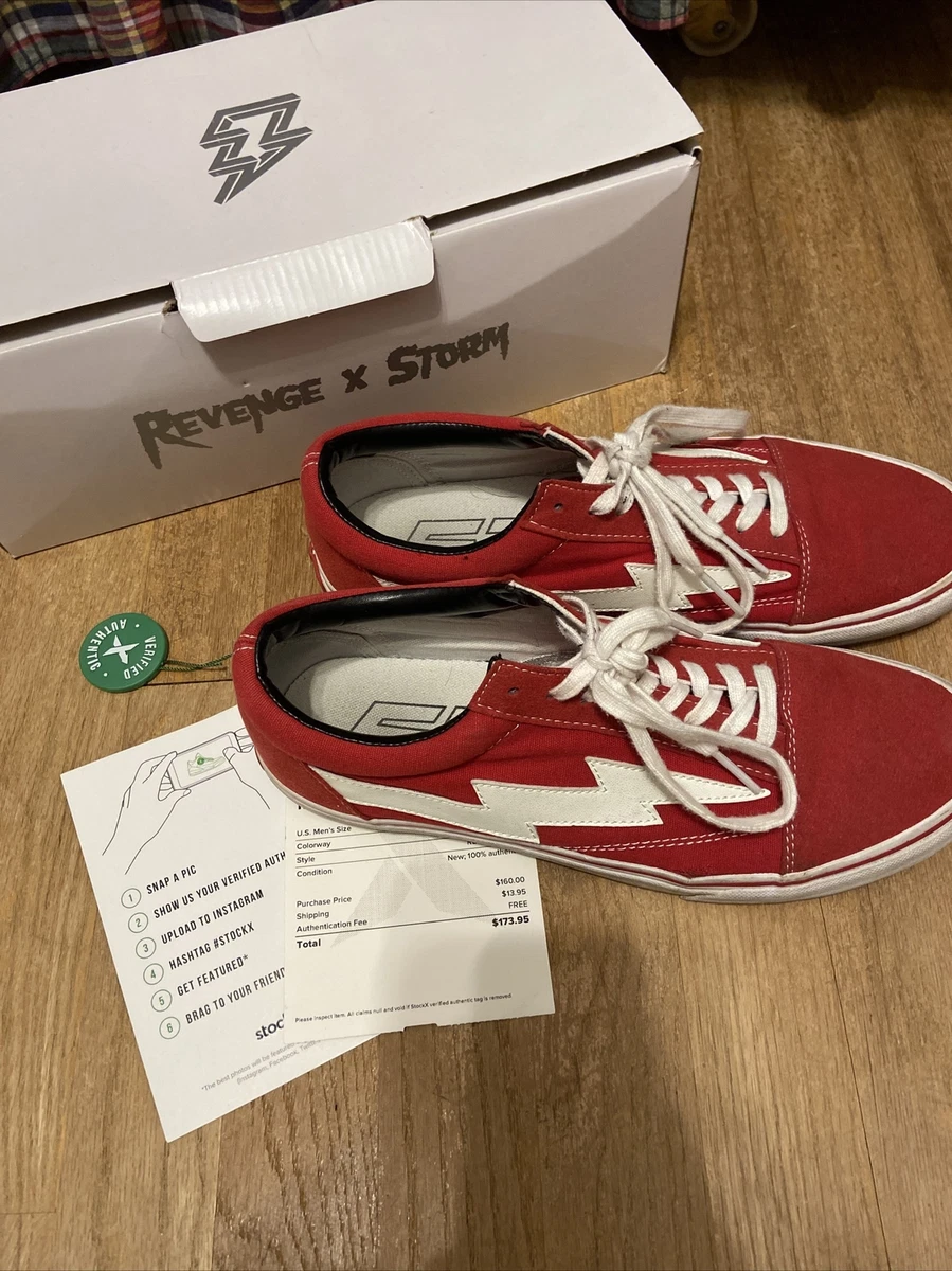 revenge storm Red 10 StockX Authenticated eBay