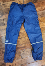 L nike nylon athletic pants insulated lined 80's zipper pocket ankle thermal vtg