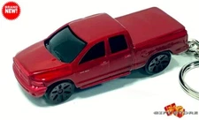 🎁🎁RARE KEYCHAIN DARK RED DODGE RAM 1500 TINTED GLASS CUSTOM Ltd GREAT GIFT🎁🎁