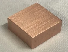 COPPER BLOCK PLATE 1/2” X 1” X 1”🇺🇸.500” CU110 99.95% PURE! MANY SIZES LISTED!