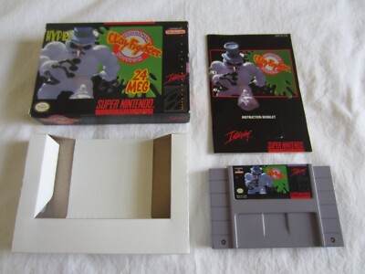 Clay Fighter Tournament Edition (SNES) Super Nintendo CIB Complete Box 1994 RARE
