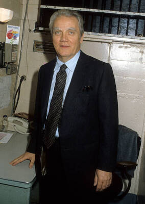 Actor Kenneth McMillan at The Iceman Cometh Opening Night Perfo - 1986 Old Photo