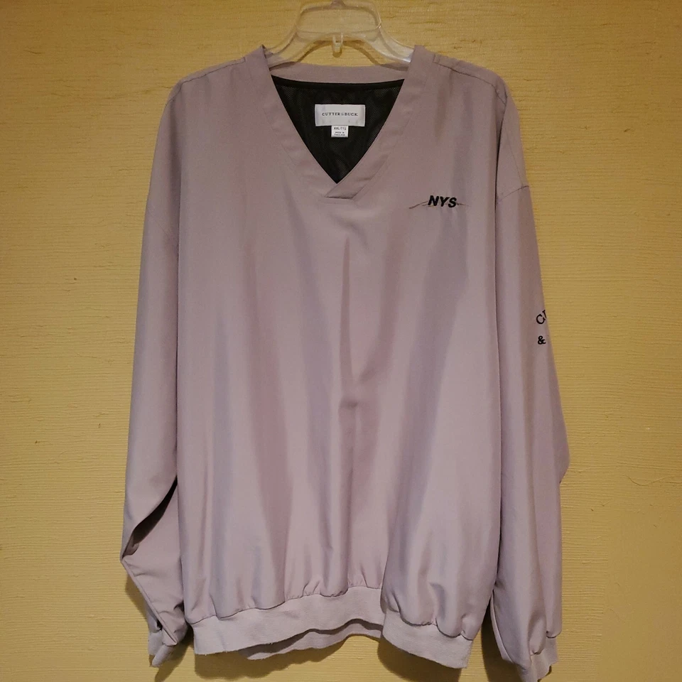 Pullover de golf Cutter & Buck XXL beige cuello en V manga larga 2005 2XL para hombre NYS  Foto 2 de 4