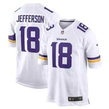 Justin Jefferson Minnesota Vikings Nike Player Game Jersey 2024 NFL #18 White