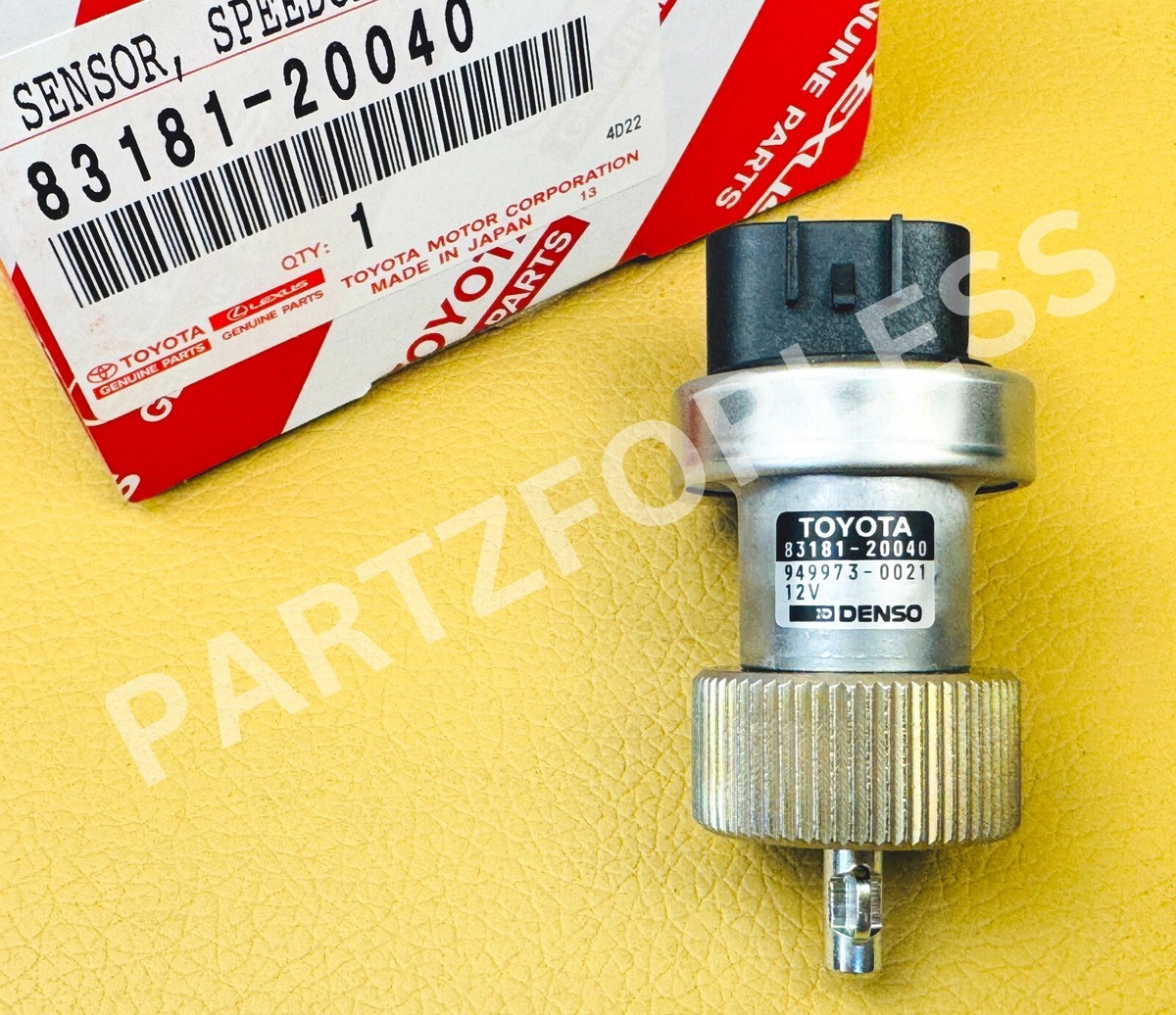 83181-20040 TOYOTA GENUINE SENSOR, SPEEDOMETER 8318120040 NEW OEM