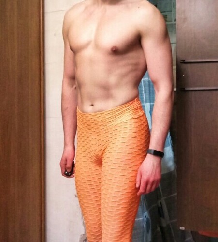 Men's Tiktok Leggings Sports Gym Compression Pants Training Fitness Jogger Yoga - Picture 7 of 34