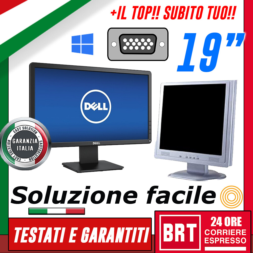 PC MONITOR SCHERMO LCD 19\
