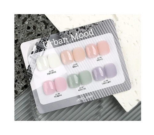 K-Beauty Jello Jello Urban Mood Special Kit Non Wipe Syrup Gel Nail 6 Type Set - Picture 5 of 9
