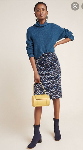 New Anthropologie Maeve Debra Knit Skirt Size 0