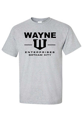 ** WAYNE ENTERPRISES ** T SHIRT* BATMAN GOTHAM CITY CRIME FIGHTER DARK ...