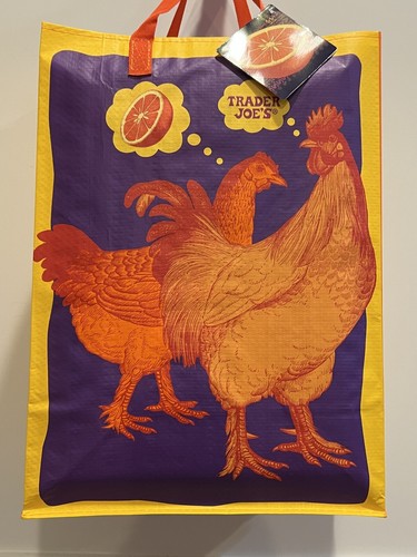 Trader Joe's ORANGE CHICKEN Reusable Shopping Grocery Tote Bag -Collect 'em All! - 第 3/7 張圖片