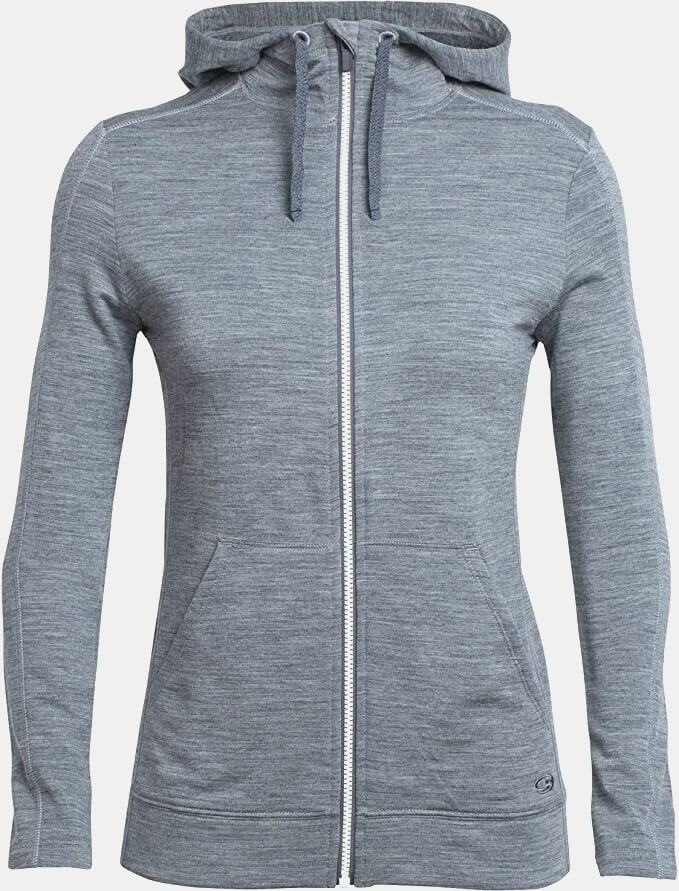 ICEBREAKER RealFLEECE Dia Merino Wool Full Zip Hoodie Jacket