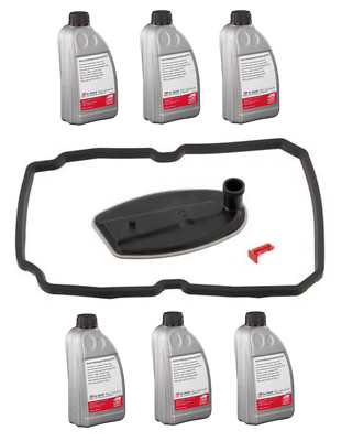 Auto Trans Filter Kit w/ 6L ATF Fluid for MERCEDES C240 CL500 CLK55 AMG E320