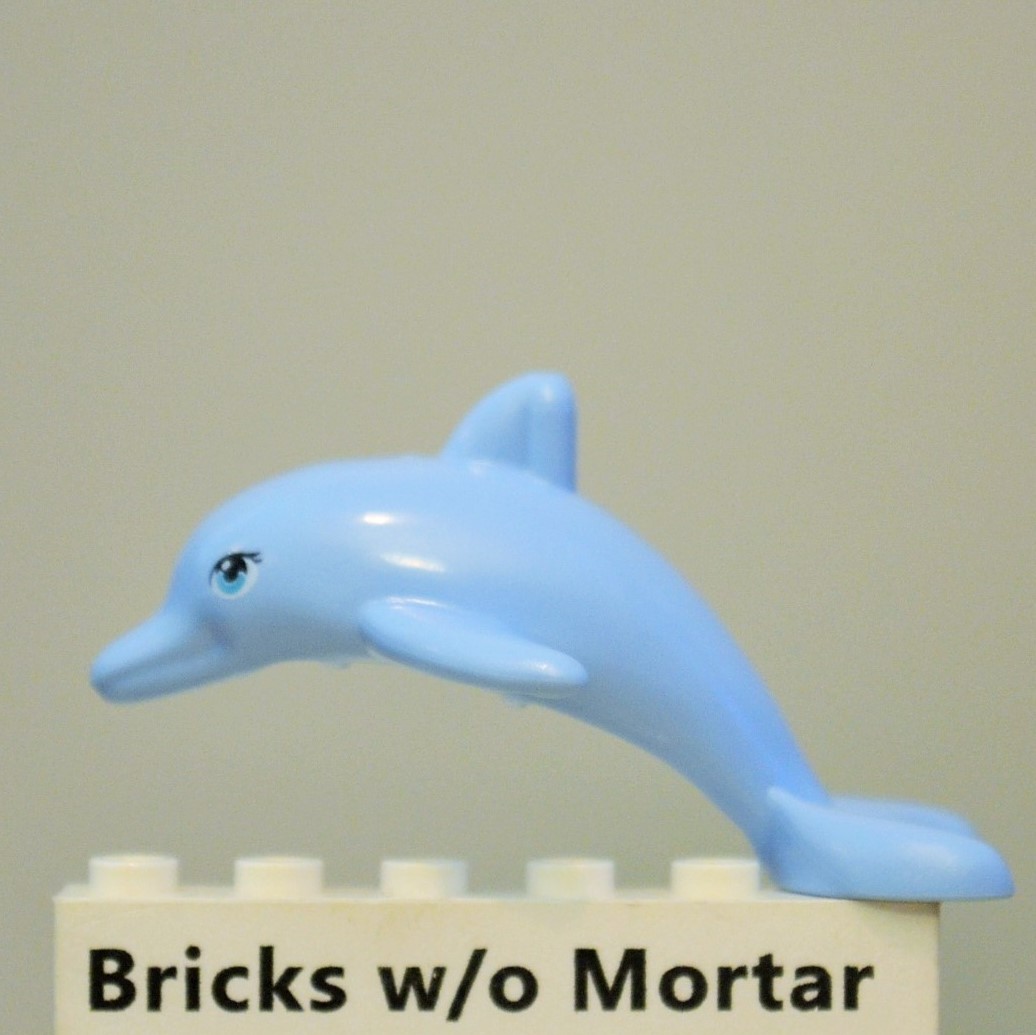 New Genuine LEGO Bright Light Blue Dolphin Animal Disney Princess