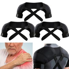 Unisex Adjustable Shoulder Brace Torn Rotator Cuff Support Compression Sleeve