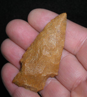 Indian Artifact Golden Sugar Quartz Flint Arrowhead Butler County Missouri