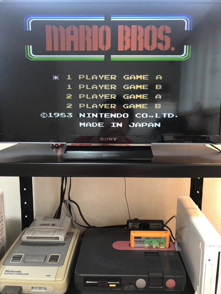 Mario Bros. Picture Label Version Nintendo Famicom 1983 Japanese Version HVC-MA - Image 3 of 4