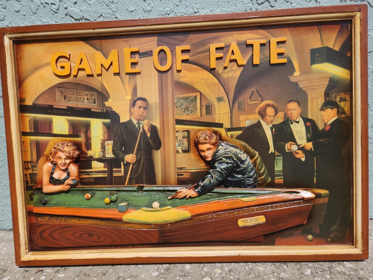 Game Of Fate 3D Wood Wall Art By Chris Consani Featuring Marilyn