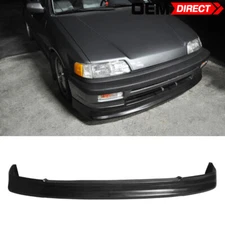 Fits 88-91 Honda Civic CS Style Front Bumper Lip Spoiler Bodykit 3Dr 4Dr PU