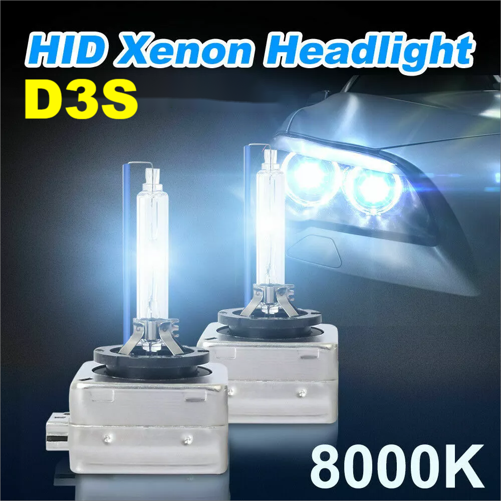 2PCS OEM D3S 8000K HID XENON HEADLIGHT BULBS BRIGHT SET For BMW 328i 2007-2016
