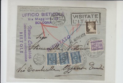 1939 letter sent as PRINTS + THEN TAXED + 10cx3 + 30c TAX STAMP + 10c IMPER-h36