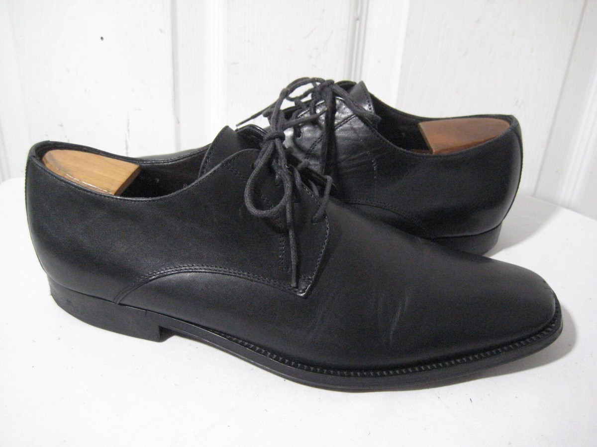 To Boot New York Declan Black Leather Oxford Dress Shoes  display picture 3