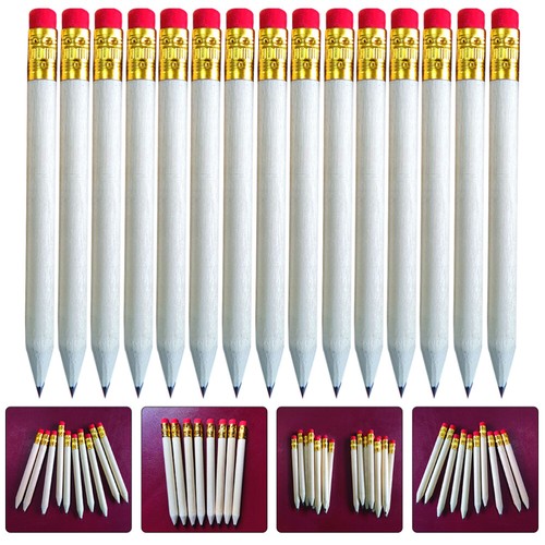60 Pcs Golf Pencil Pencils with Erasers Drawing Tool Preschool Child - Picture 4 of 12
