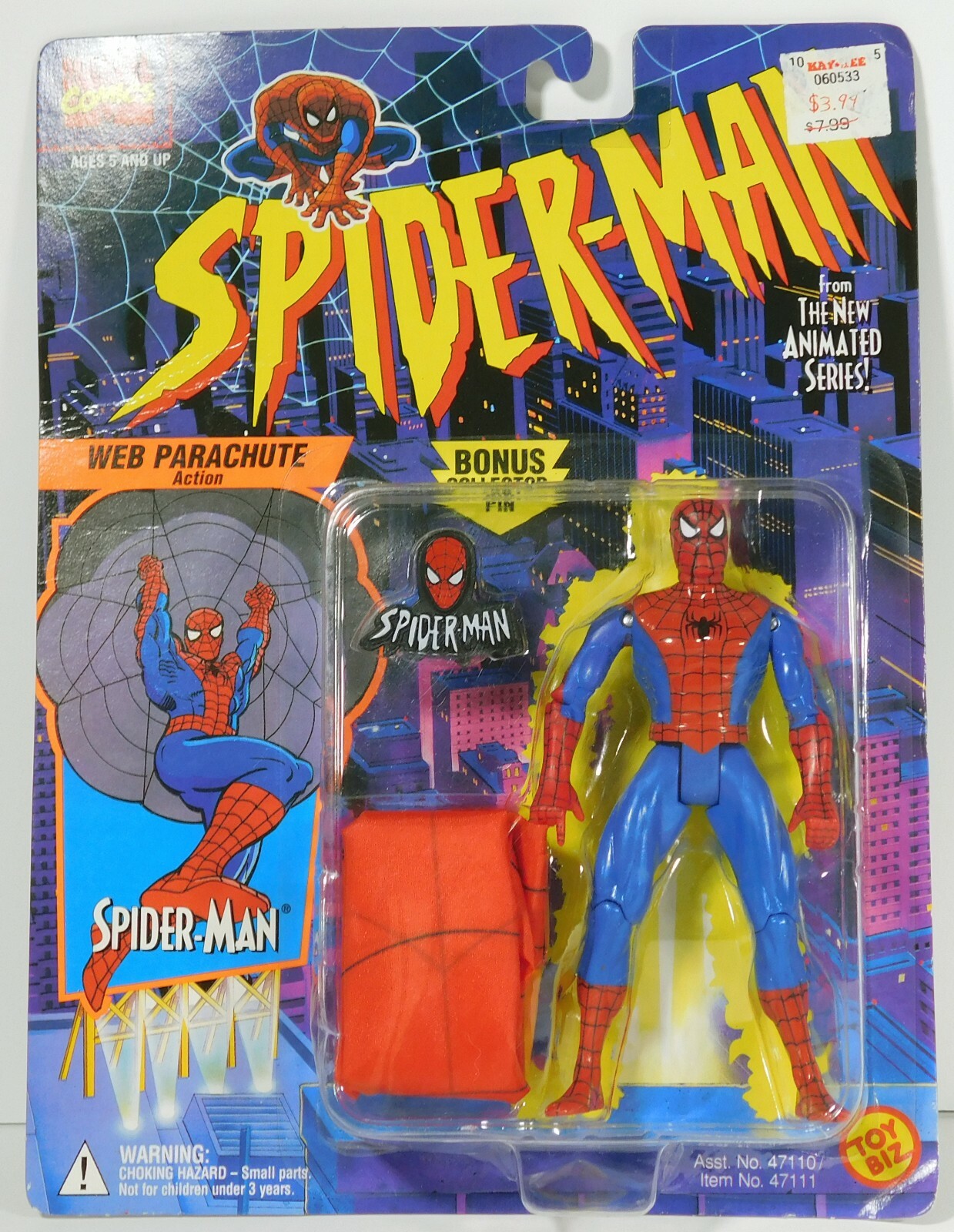 spider man web parachute