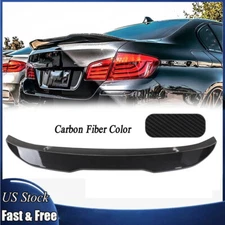 For 2011-2017 BMW F10 5 Series & M5 Gloss Black High Kick Big Trunk Spoiler Wing