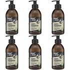 6 x 250 ml | Isana Men Premium Bartshampoo reinigt intensiv Bart Gesicht Haar