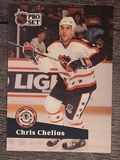 1991-92 Pro Set French #278 Chris Chelios AS