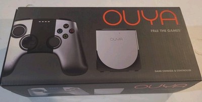 OUYA Silver Console Complete With Box And Sleeve