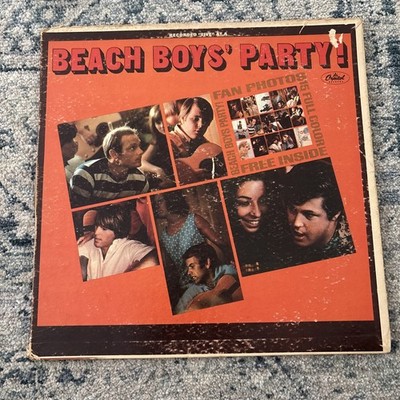 1965 Beach Boys' Party! Capitol DMAS-2398 Duophonic Gatefold LP + Fan Photos  VG