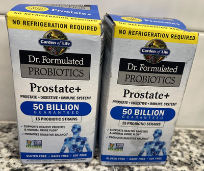 Garden of Life Dr. Formulated Probiotics Prostate+ 50 Billion 120 Veg Capsules