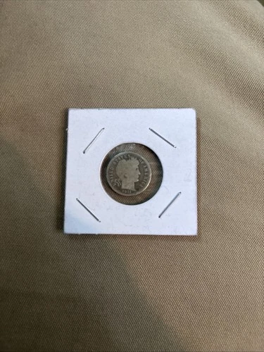 SILVER 1911 D F Barber Dime Nice collectible for  collectors piece fine coin USA