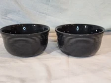 Homer Laughlin Fiesta Slate Gray Gusto Bowls, Set of 2, Nice!