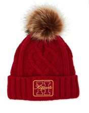 Burgundy Hogwarts Knitted Sock Hat Harry Potter Onesize Fits Most Beanie