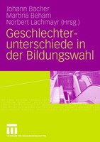 Geschlechterunterschiede In Der Bildungswahl Johann Bacher
