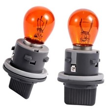 Turn Signal Socket for Hyundai/Kia,w/,Replaces 92166-F1000,2PCS Amber Bulb