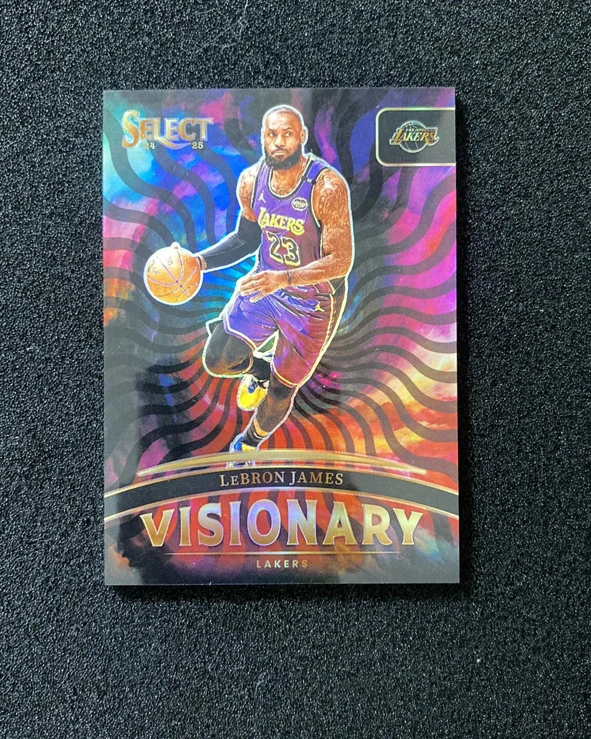 2024-25 Panini Select Visionary Case Hit SSP LeBron James #11 Lakers IK24